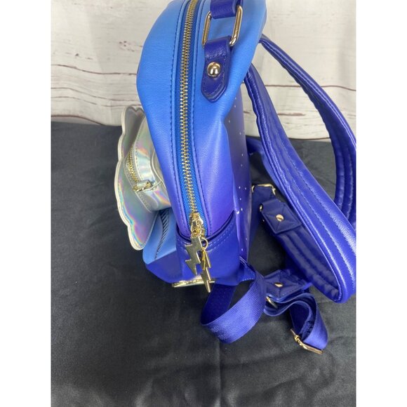 Loungefly Disney Hercules Muses Clouds Mini Backpack and Crossbody Bag Set NWOT - Picture 4 of 10